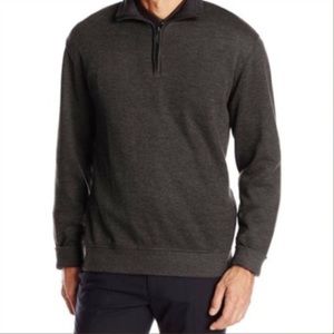 Dark grey Van Heusen Quarter Zip